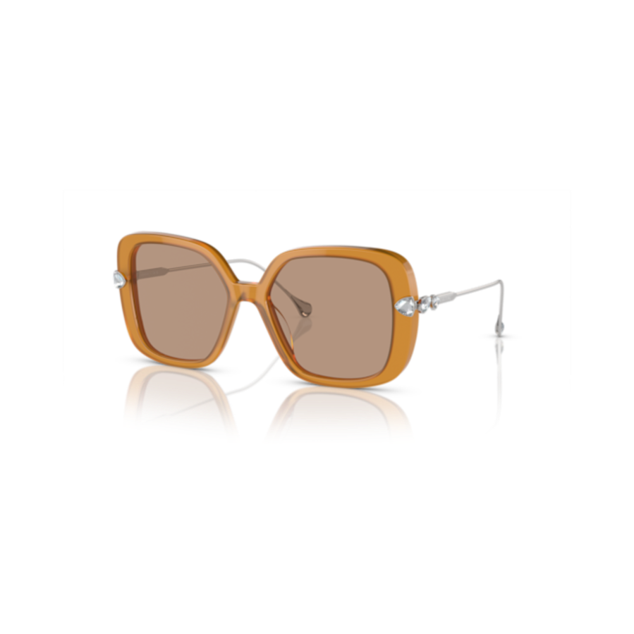 Resim Güneş Gözlüleri, İri, Kare şekil, SK6011, Kahverengi