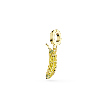 Resim Minions Banana Charm, Pavé, Sarı, Altın rengi kaplama