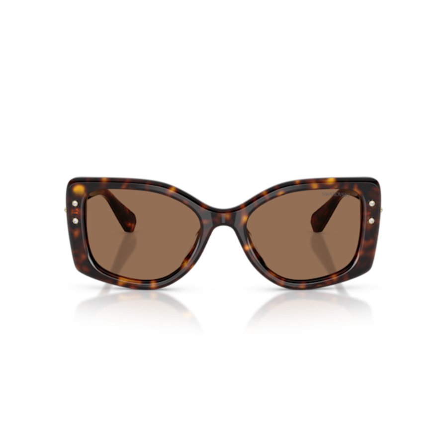 Resim Güneş Gözlüleri, Yastık şekli, SK6058U, Kahverengi