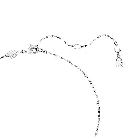 Resim Alice in Wonderland Kolye, Çaydanlık, Mor, Rodyum kaplama