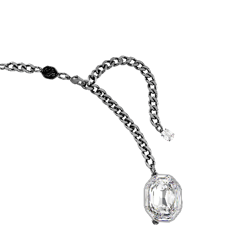 Resim The Vienna Collection Kolye, Tüy, Beyaz, Rutenyum kaplama