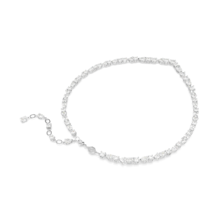 Resim Mesmera Kolye, Karışık kesimler, Beyaz, Rodyum kaplama