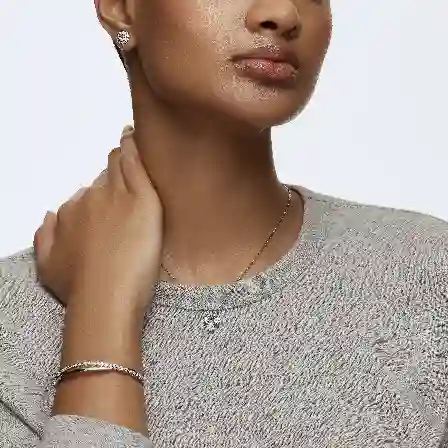 Resim Attract Kolye, Karışık kesimler, Küme, Beyaz, Rodyum kaplama