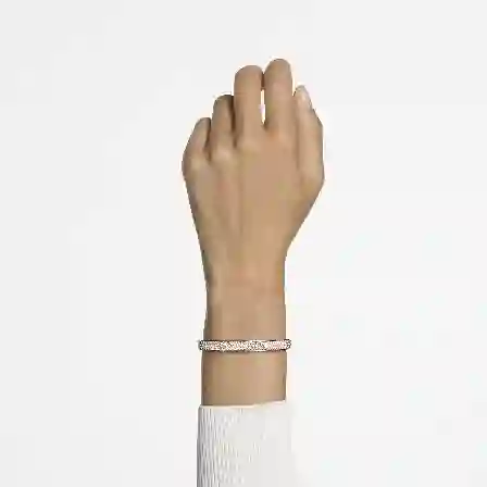 Resim Dextera Bileklik, Sekizgen şekil, Beyaz, Pembe altın rengi kaplama