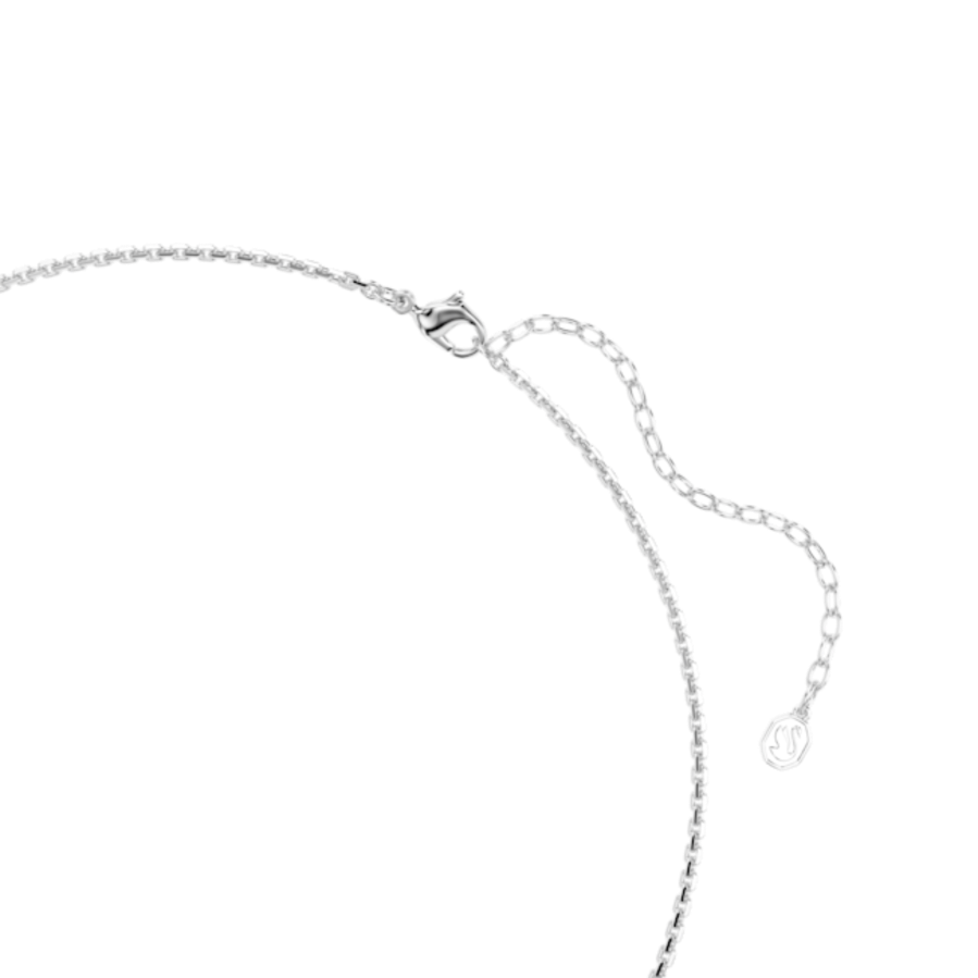 Resim Idyllia Kolye, Oklu kalp, Beyaz, Rodyum kaplama