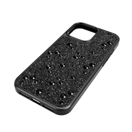 Resim High Akıllı Telefon Kılıfı, Serpiştirilmiş tasarım, iPhone® 16 Pro Max, Siyah